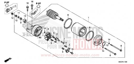 MOTEUR DE DEMARRAGE CB1100CAK de 2019